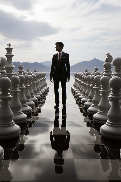 view-dramatic-chess-pieces-with-man